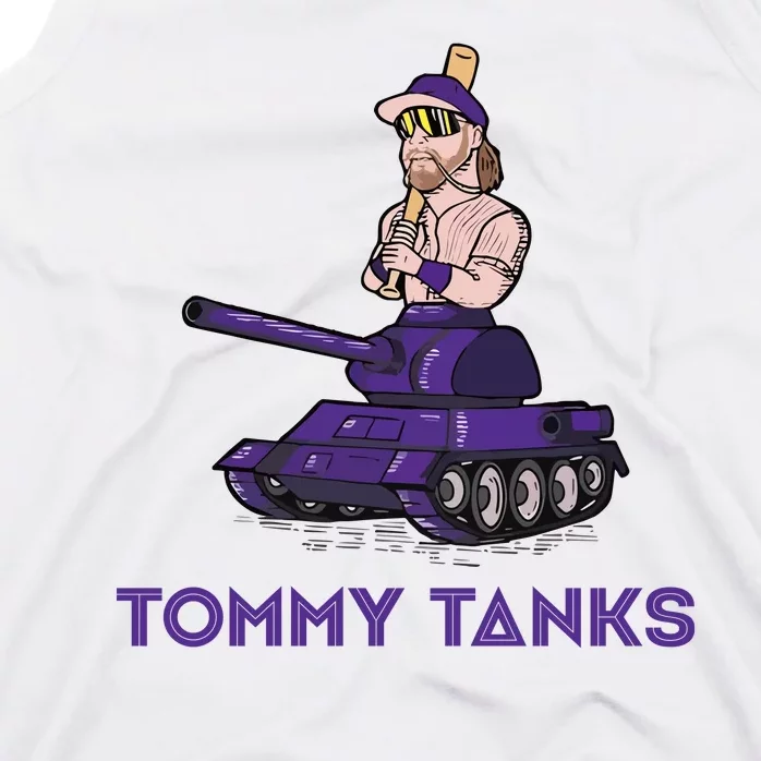 Baseball Tommy Tanks Funny Tank Top