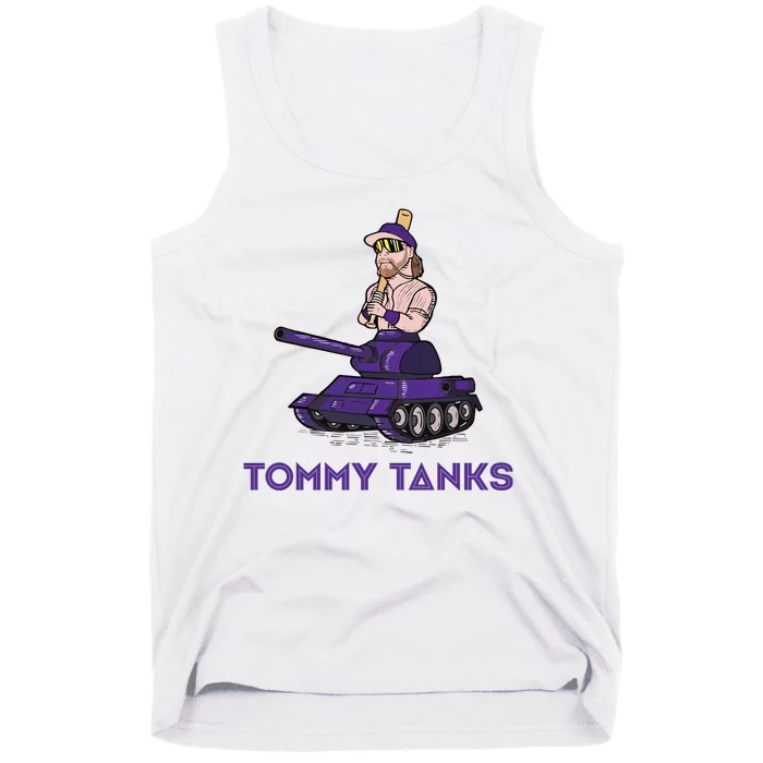 Baseball Tommy Tanks Funny Tank Top