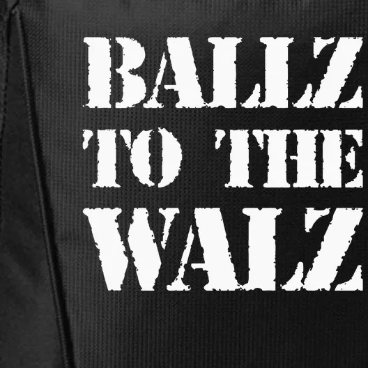 Ballz To The Walz City Backpack