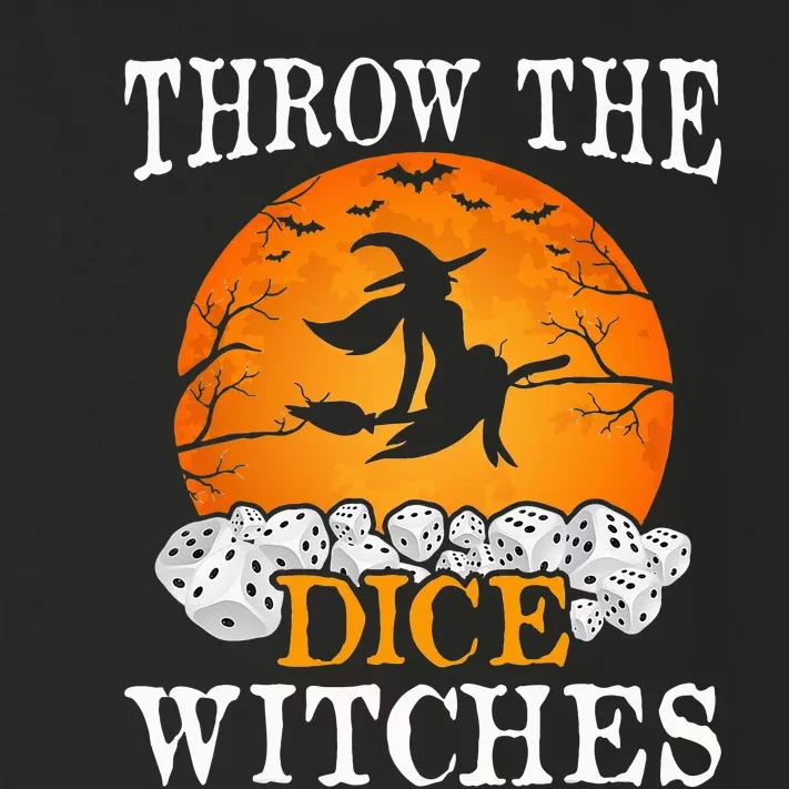 Bunco Throw the Dice Witches Bunco Game Lover Halloween Toddler Long Sleeve Shirt