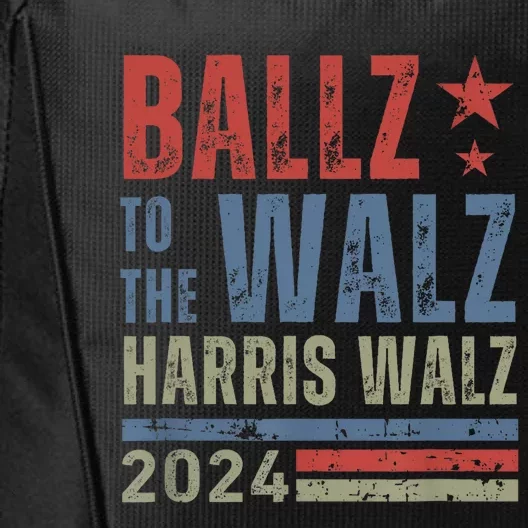 Ballz To The Walz Harris Waltz 2024 City Backpack