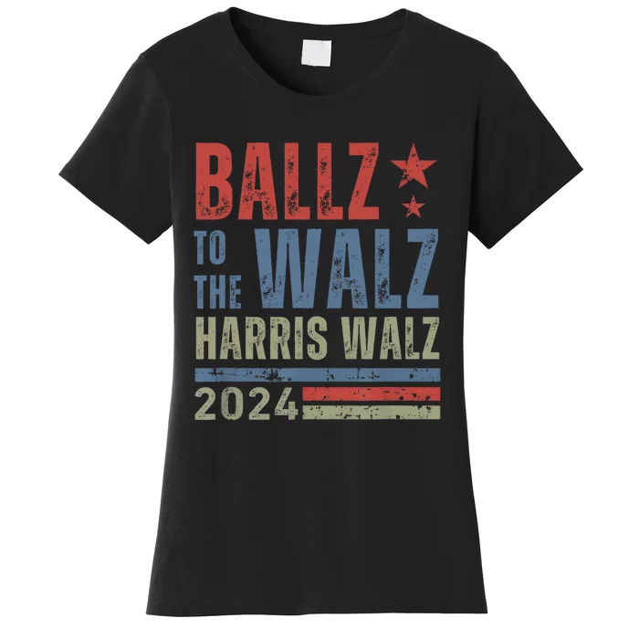 Ballz To The Walz Harris Waltz 2024 Women's T-Shirt