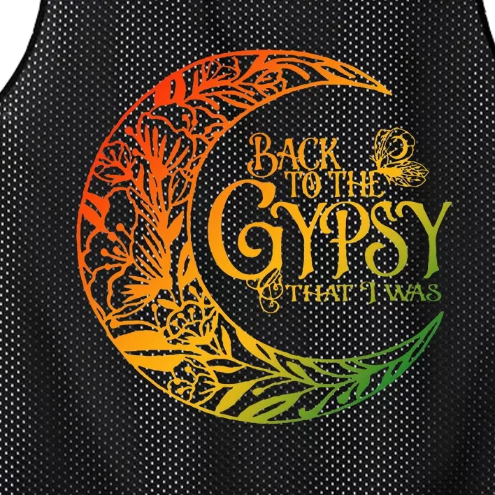 Back To The Gypsy That I Was Apparel Mesh Reversible Basketball Jersey Tank