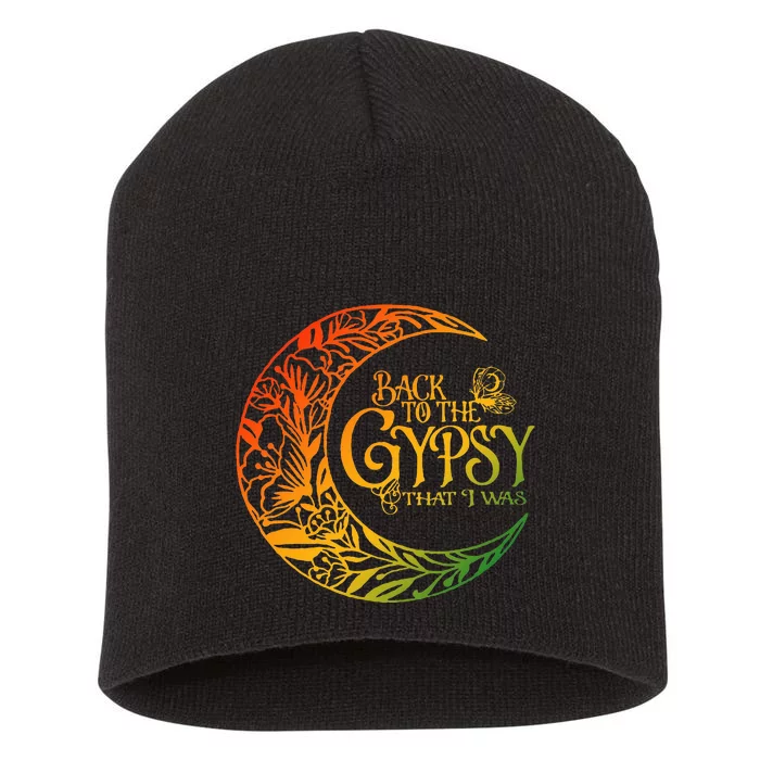 Back To The Gypsy That I Was Apparel Short Acrylic Beanie