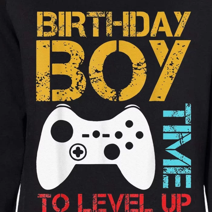 Birthday Time To Level Up Video Gamer Womens California Wash Sweatshirt