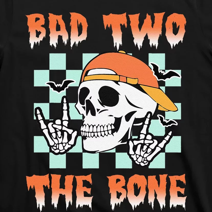 Bad Two The Bone Party 2 Years Old 2nd Birthday Gift T-Shirt