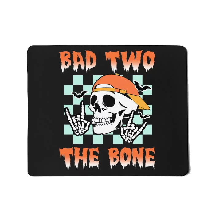 Bad Two The Bone Party 2 Years Old 2nd Birthday Gift Mousepad