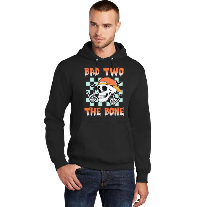 Bad Two The Bone Party 2 Years Old 2nd Birthday Gift Tall Hoodie