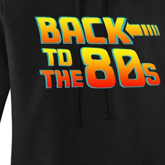 Back To The 80s Costume Fancy Dress Party Idea Halloween Women's Pullover Hoodie