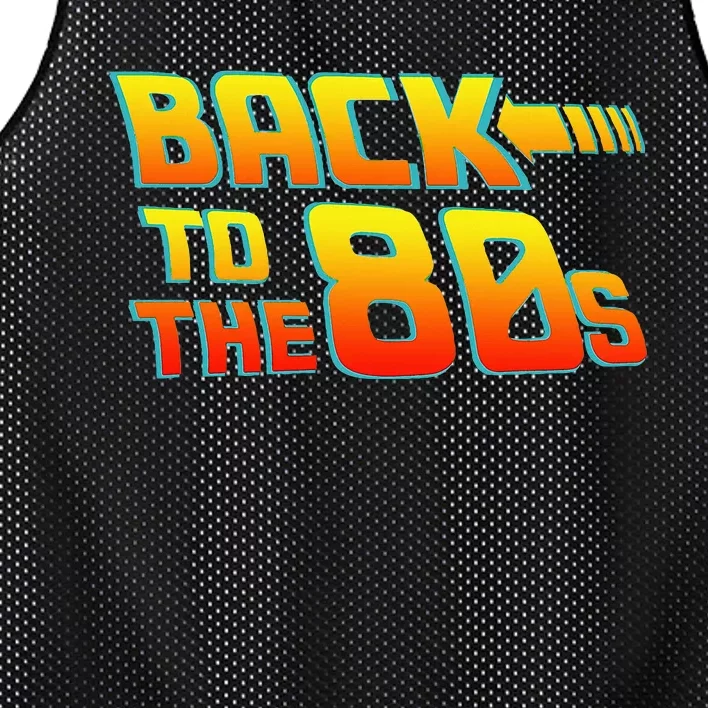 Back To The 80s Costume Fancy Dress Party Idea Halloween Mesh Reversible Basketball Jersey Tank