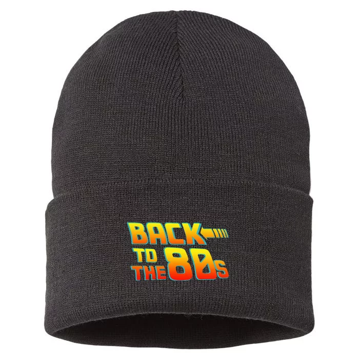 Back To The 80s Costume Fancy Dress Party Idea Halloween Sustainable Knit Beanie