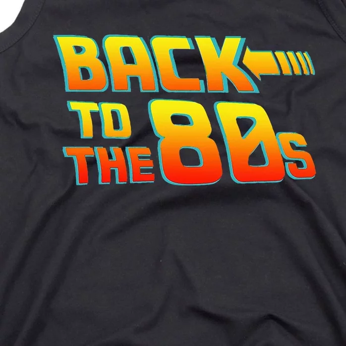 Back To The 80s Costume Fancy Dress Party Idea Halloween Tank Top