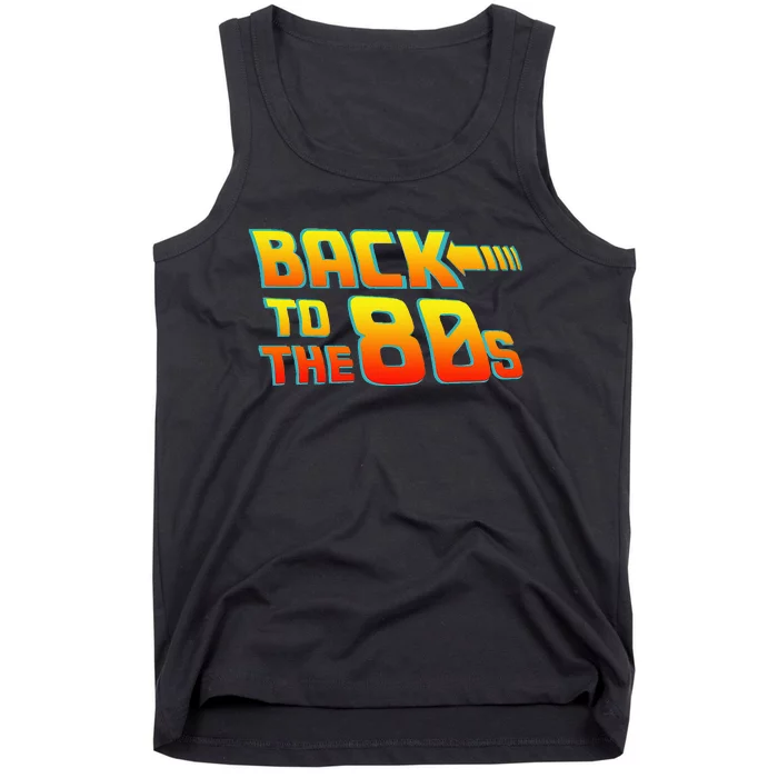 Back To The 80s Costume Fancy Dress Party Idea Halloween Tank Top