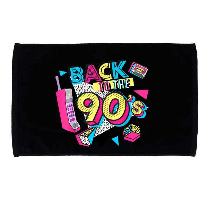 Back To The 90s Outfits Retro Costume Party Cassette Tape Microfiber Hand Towel