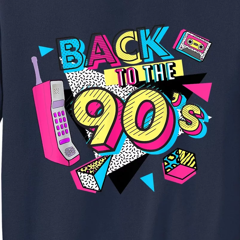 Back To The 90s Outfits Retro Costume Party Cassette Tape Sweatshirt