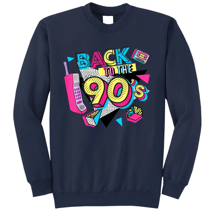 Back To The 90s Outfits Retro Costume Party Cassette Tape Sweatshirt