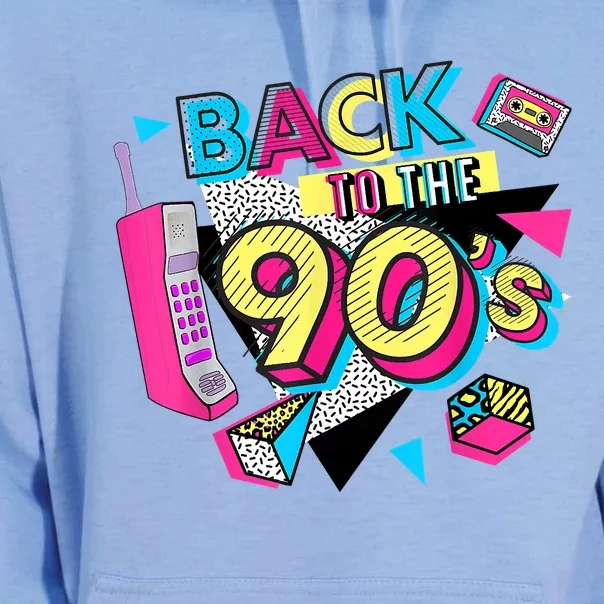 Back To The 90s Outfits Retro Costume Party Cassette Tape Unisex Surf Hoodie