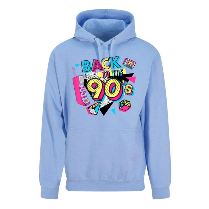 Back To The 90s Outfits Retro Costume Party Cassette Tape Unisex Surf Hoodie