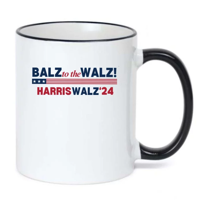 Balz To The Walz Harris Walz 24 Black Color Changing Mug