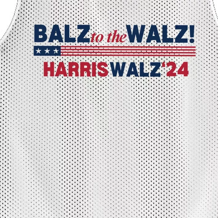 Balz To The Walz Harris Walz 24 Mesh Reversible Basketball Jersey Tank