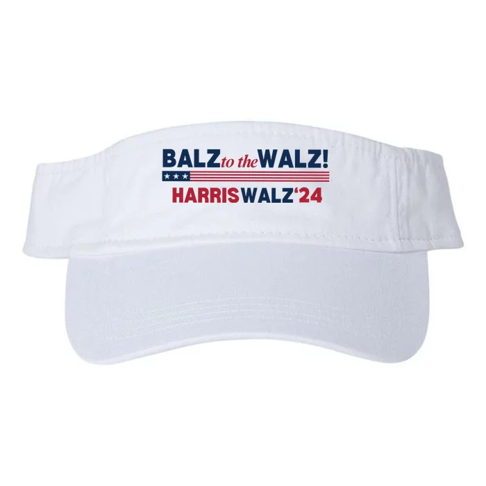 Balz To The Walz Harris Walz 24 Valucap Bio-Washed Visor