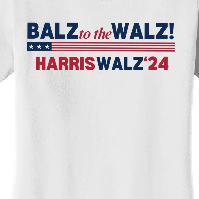 Balz To The Walz Harris Walz 24 Women's T-Shirt