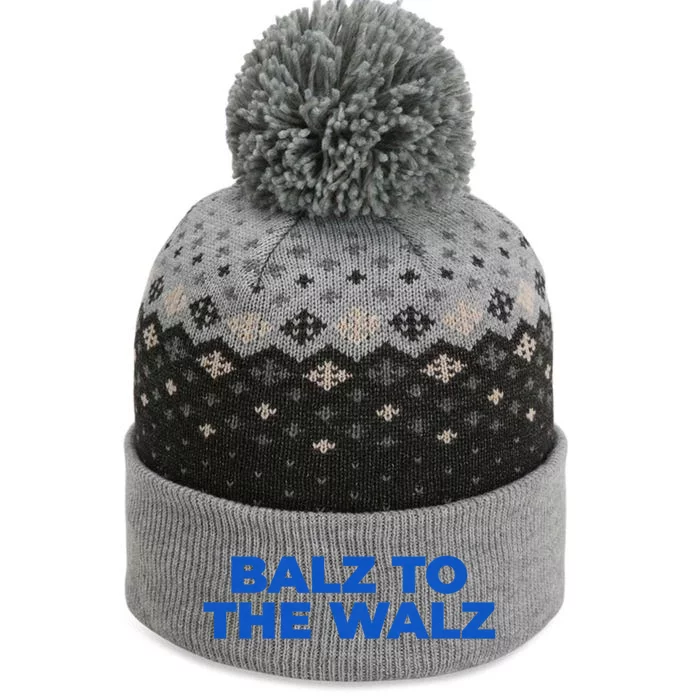 Balz To The Walz The Baniff Cuffed Pom Beanie