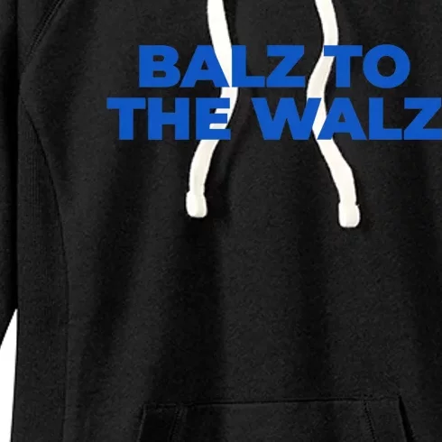 Balz To The Walz Women's Fleece Hoodie