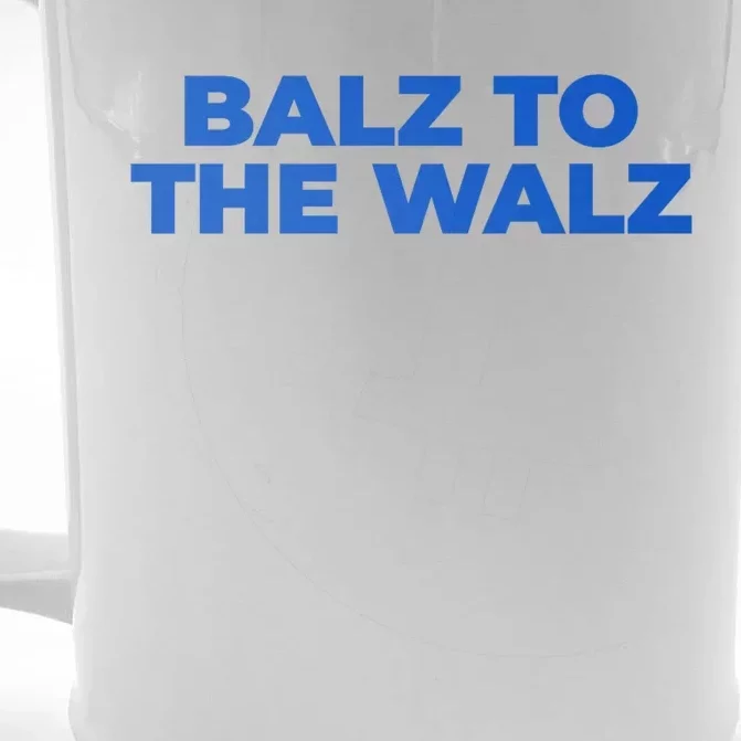 Balz To The Walz Front & Back Beer Stein