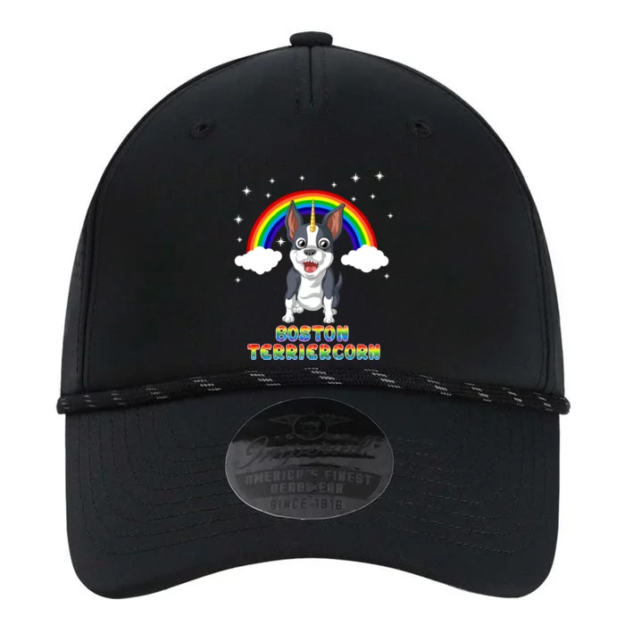 Boston Terrier Unicorn Performance The Dyno Cap