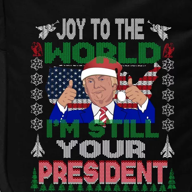 Best Trump Ugly Christmas Great Gift Funny Gift Great Gift Impact Tech Backpack