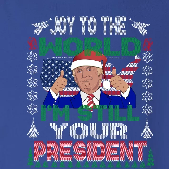 Best Trump Ugly Christmas Great Gift Funny Gift Great Gift Toddler Long Sleeve Shirt