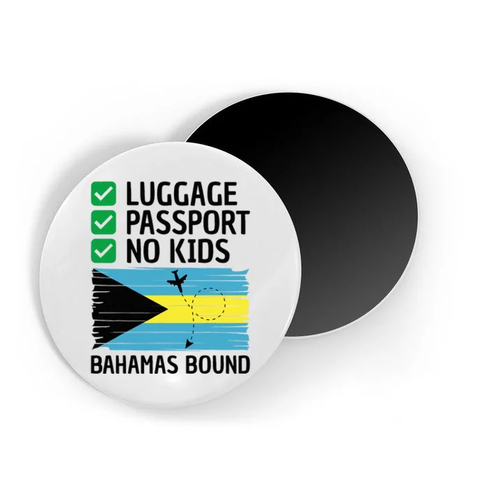 Bahamian Travel Vacation Outfit To Bahamas Magnet