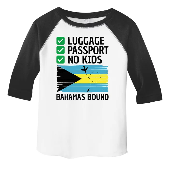 Bahamian Travel Vacation Outfit To Bahamas Toddler Fine Jersey T-Shirt