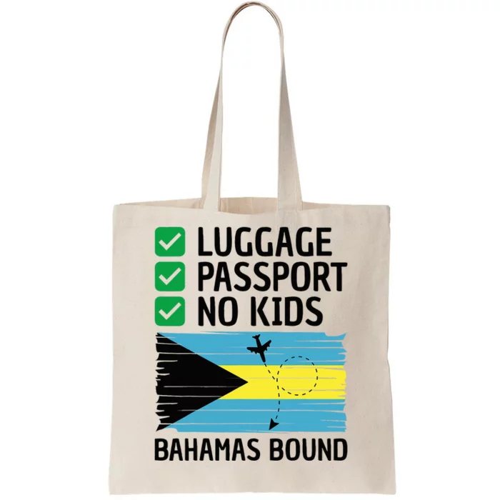 Bahamian Travel Vacation Outfit To Bahamas Tote Bag