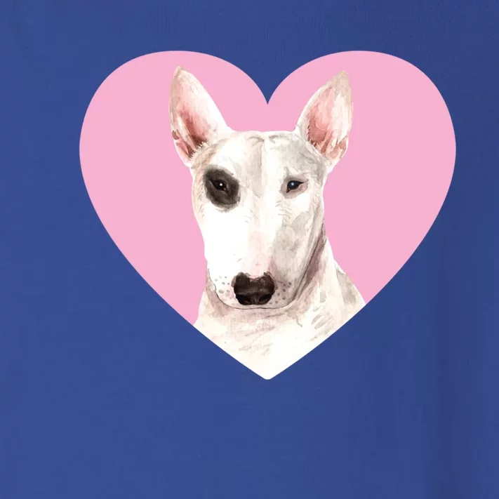 Bull Terrier Valentines Day Heart Bull Terrier Dog Lover Cool Gift Toddler Long Sleeve Shirt