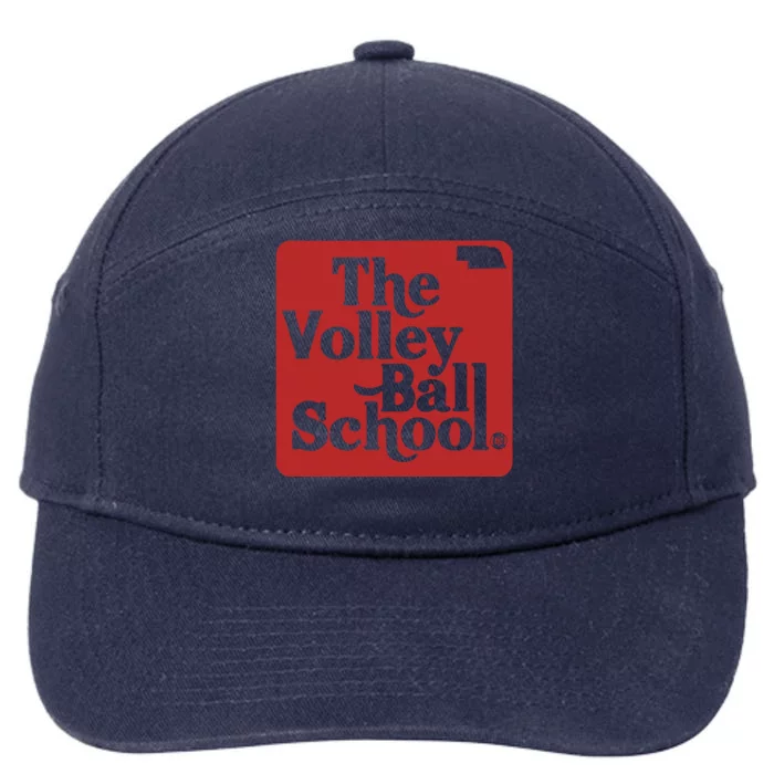 Bbbprinting The Volleyball School Nebraska 7-Panel Snapback Hat