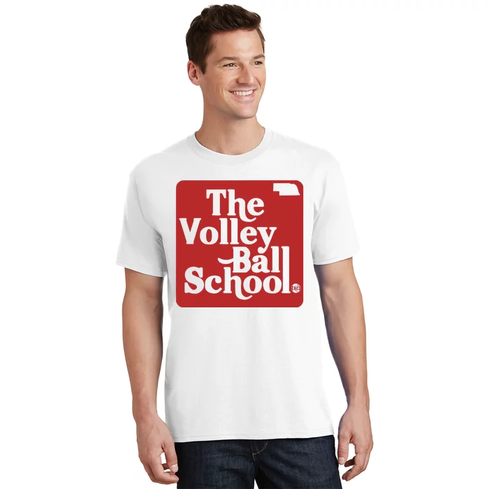 Bbbprinting The Volleyball School Nebraska T-Shirt