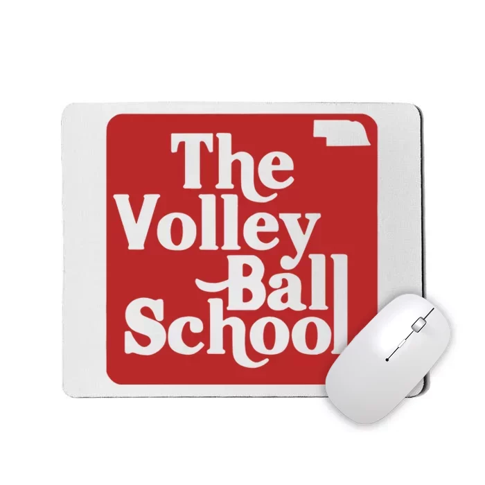 Bbbprinting The Volleyball School Nebraska Mousepad