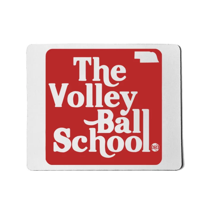 Bbbprinting The Volleyball School Nebraska Mousepad