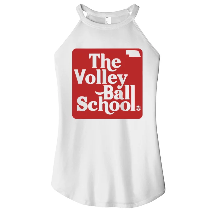 Bbbprinting The Volleyball School Nebraska Women’s Perfect Tri Rocker Tank