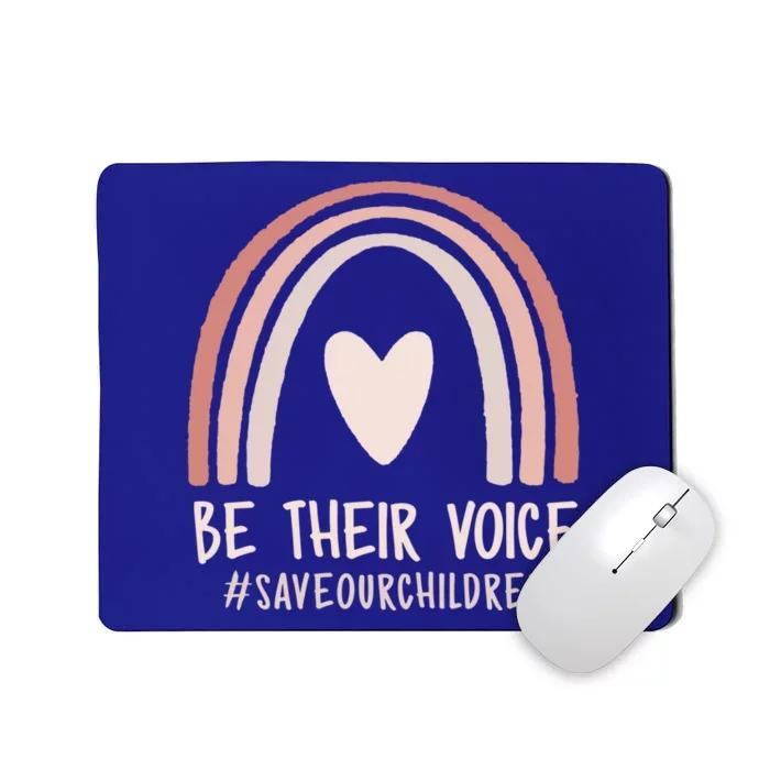 Be Their Voice Save Our End Of Hu Trafficking Gift Mousepad