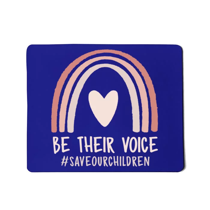 Be Their Voice Save Our End Of Hu Trafficking Gift Mousepad