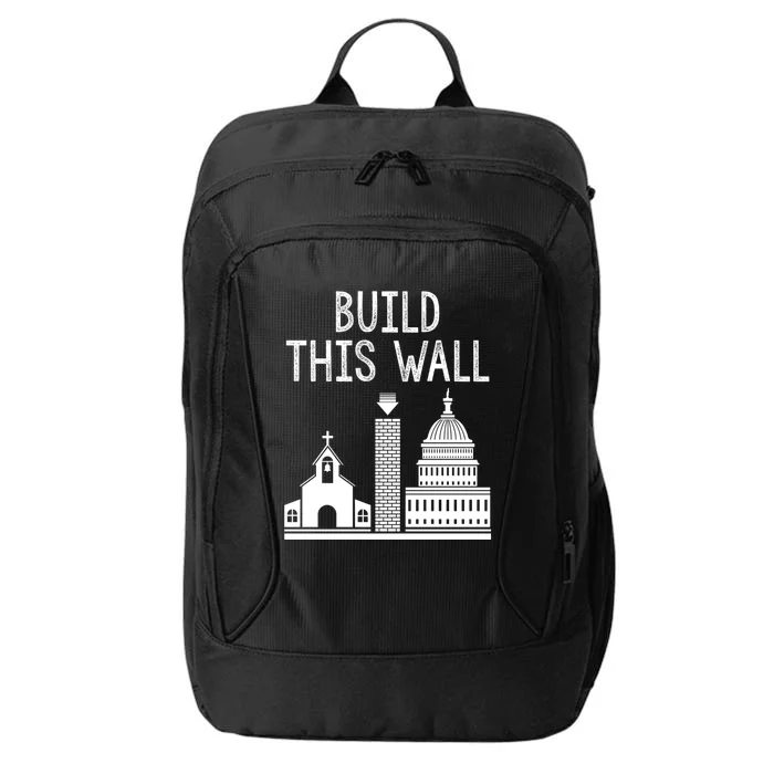 Build This Wall Separation Of Church And State Usa Gift City Backpack