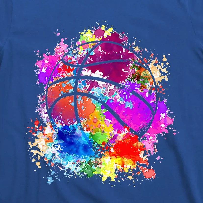 Basketball Teenagers Women Baller Dunking T-Shirt