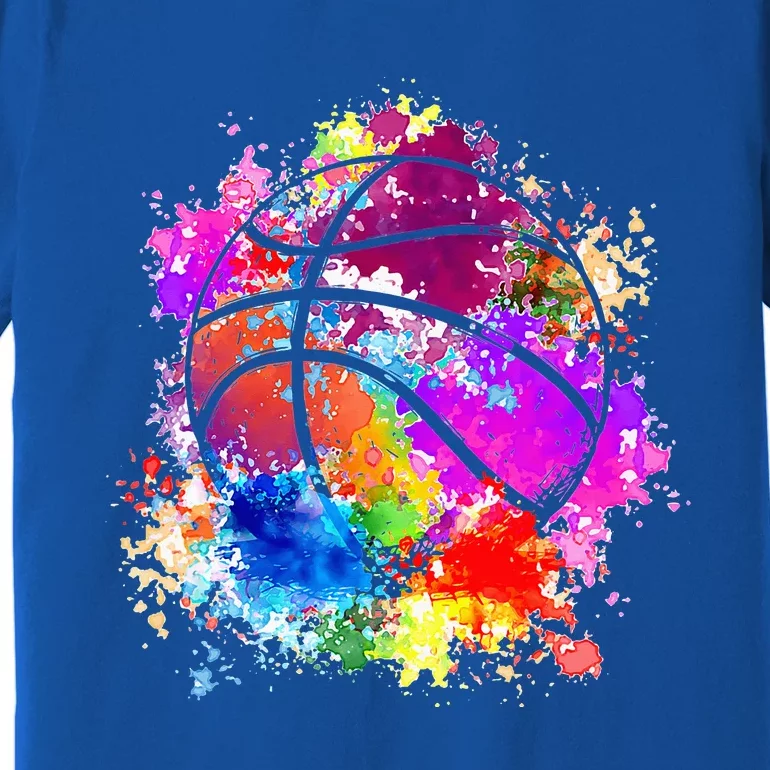 Basketball Teenagers Women Baller Dunking Premium T-Shirt