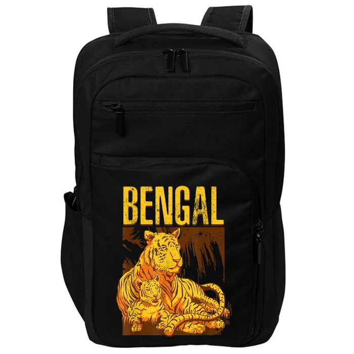 Bengal Tiger Wild Bengal Tiger Impact Tech Backpack