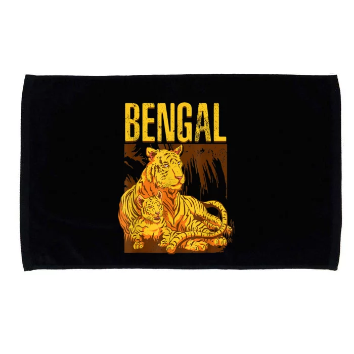 Bengal Tiger Wild Bengal Tiger Microfiber Hand Towel