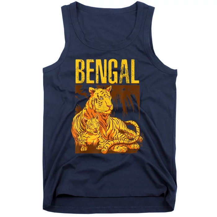 Bengal Tiger Wild Bengal Tiger Tank Top