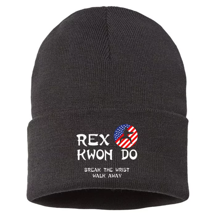 Break The Wrist Walk Away Rex Kwon Do Sustainable Knit Beanie